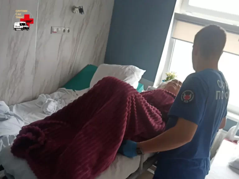 Перевозка лежачих больных в ГКБ №7 им Юдина до кровати